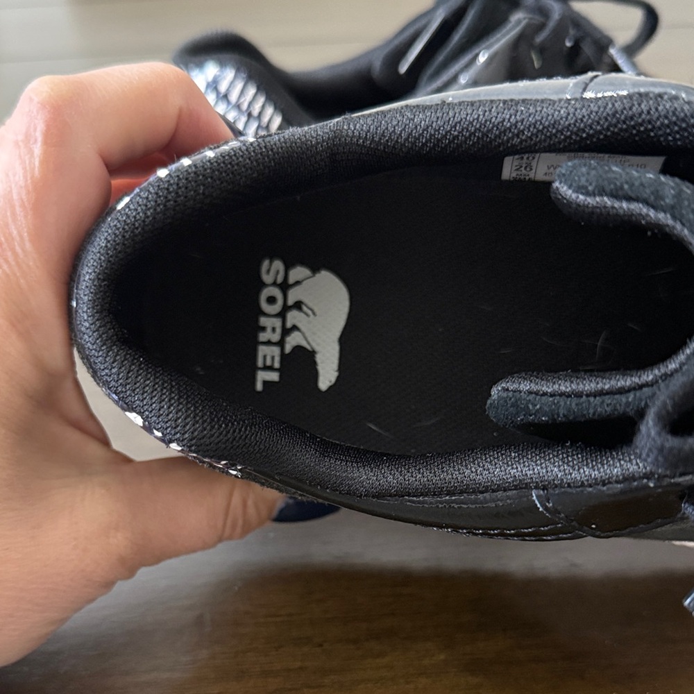 Sorel Black and White Sneakers - Picture 4 of 7